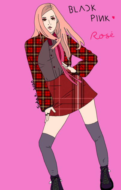 BlackPink Rosé Fanart