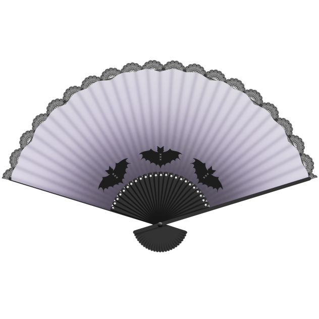 Gothic Handfan