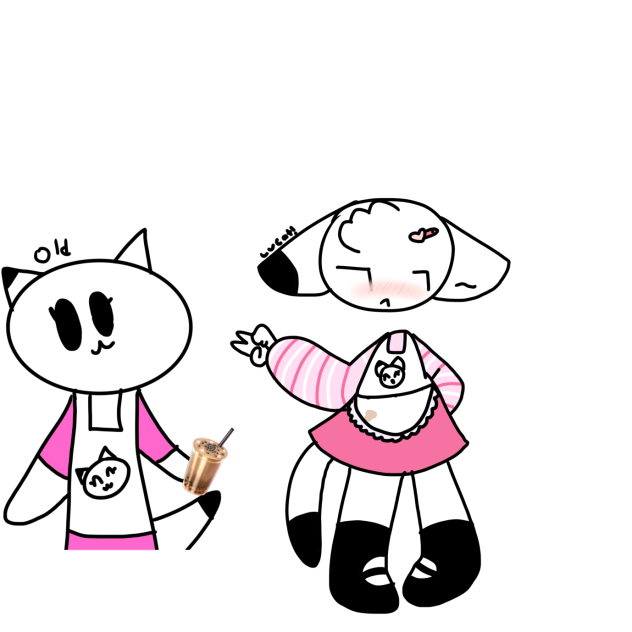 Old art sooooo CUTIE!