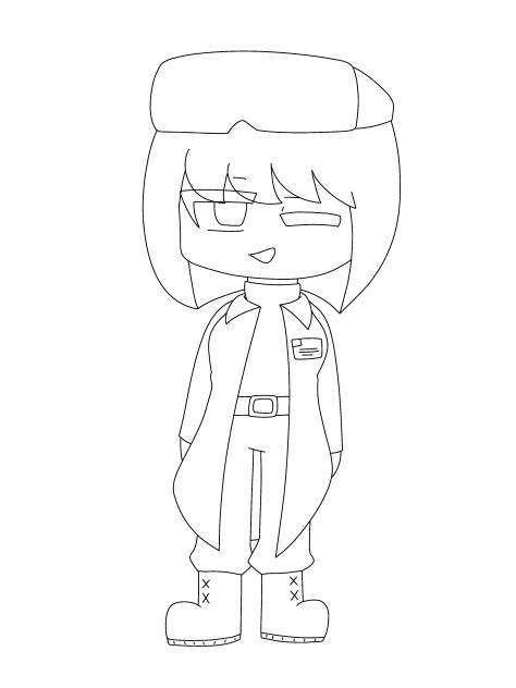 きず線画