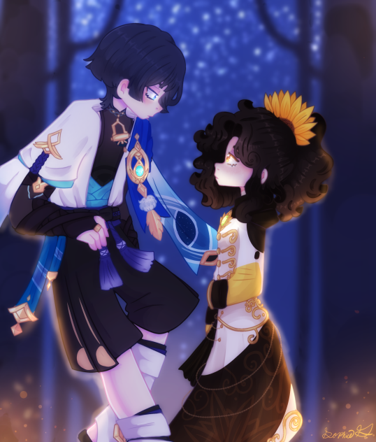 Scaramouche and Sunny