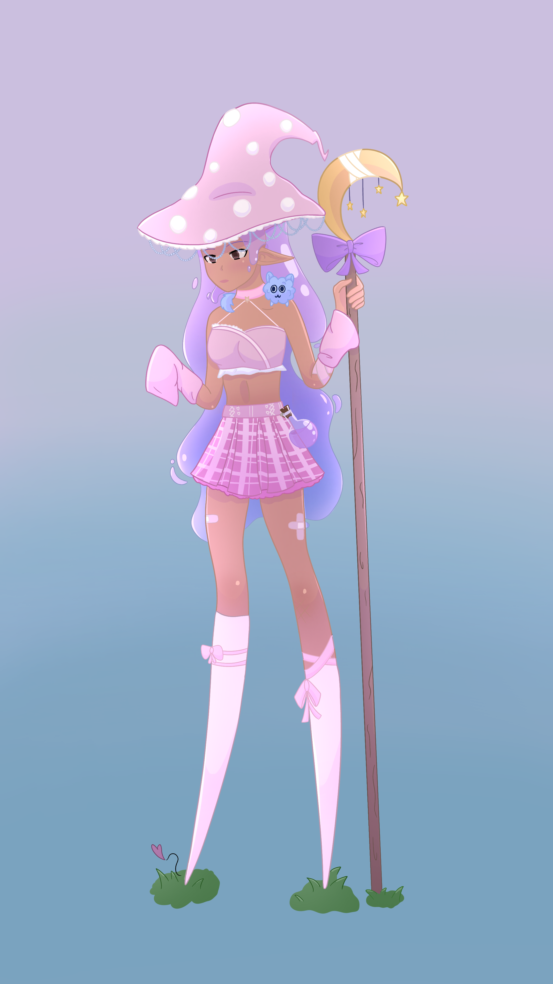 my freinds oc as a witch!! - ibisPaint