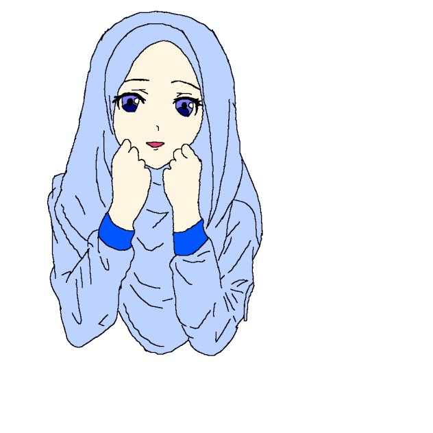 anime hijabi