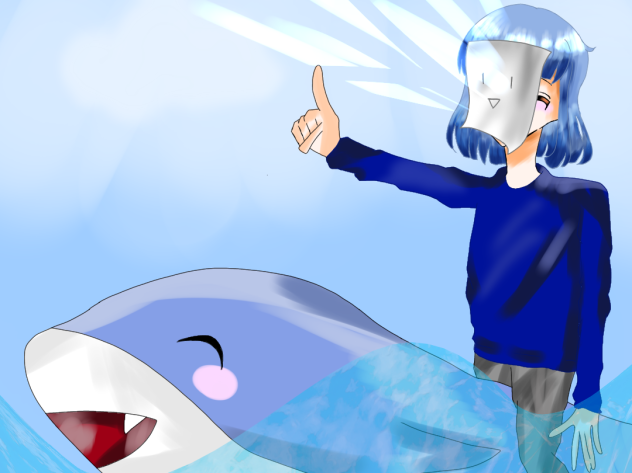 あそこ！晴れてるよ！！