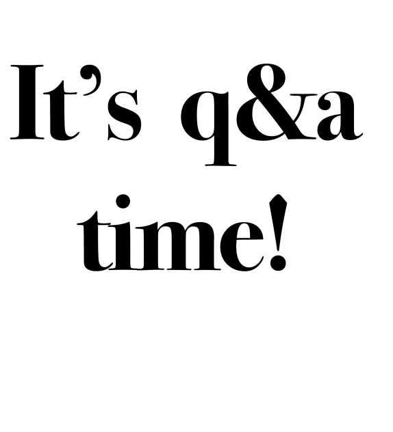 Q&A time