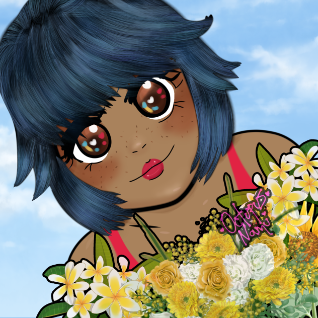 yellow flowers - ibisPaint