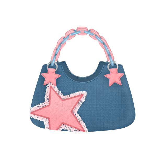 y2k denim handbag