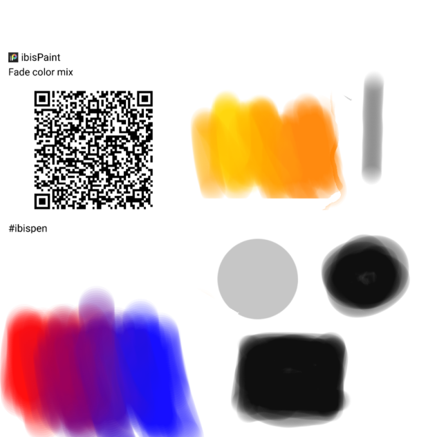Fade color mix ibisPaint