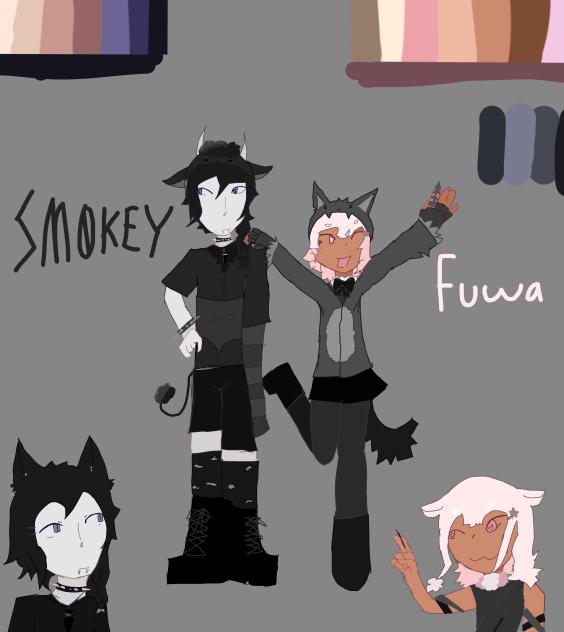 SMOKEY and Fuwa