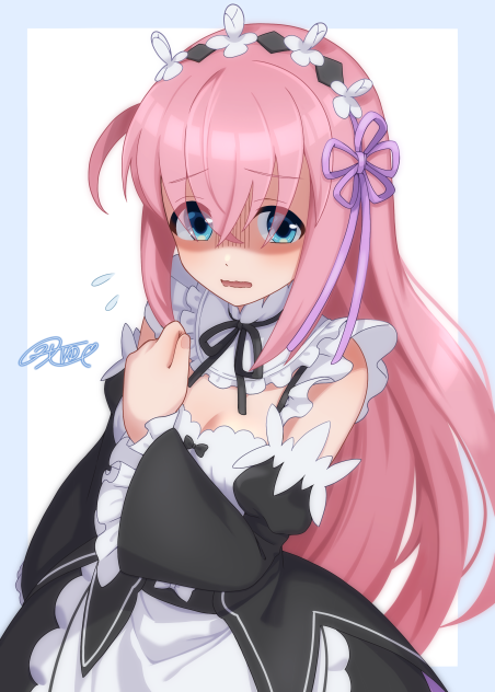 リゼロメイド服なぼっちちゃん