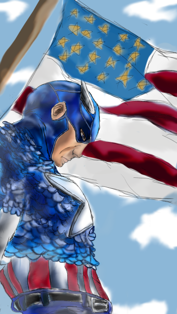 キャプテンアメリカ！