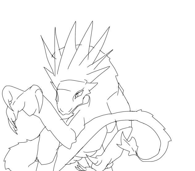 Wip dark thunder dragon