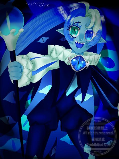 【クッキーランキングダム】シャドウミルククッキー(性転換擬人化)