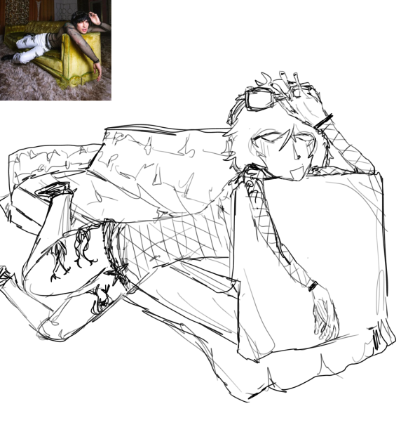 JAKE ALBUM FANARTTT WIP 🐺😼