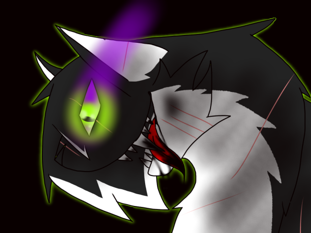 demonic darkness black blood - ibisPaint