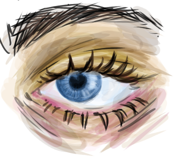 Blue Eye art