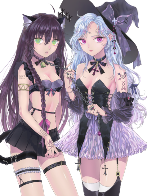 黒猫と魔女