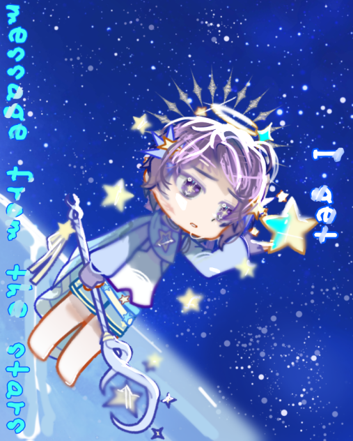 I get message from the stars😍