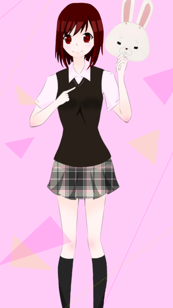 ロペ持ち少女