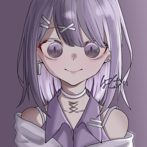 フリー線画塗らせて頂きました