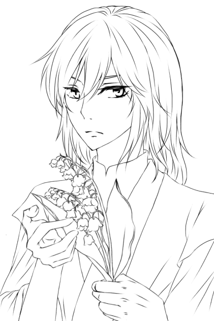 紫 清苑 (茈 静蘭)  ［線画］