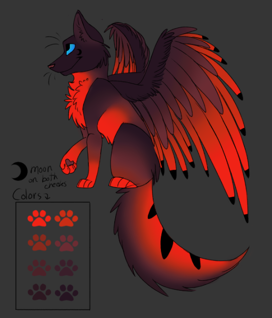 Sunset Fox - Custom Oc Trade - ibisPaint