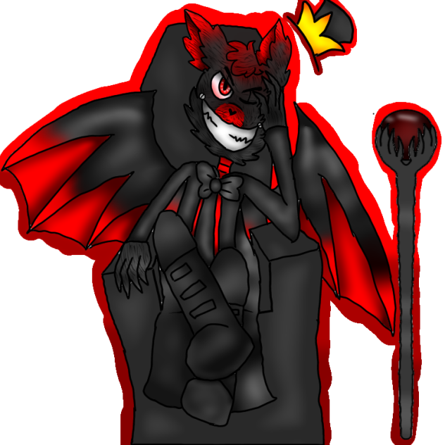 Darkenoid the shadow king - ibisPaint