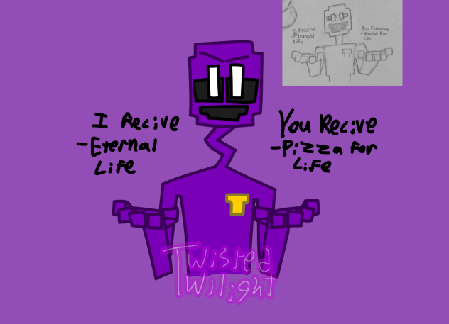 Redraw of WGF’s purple guy