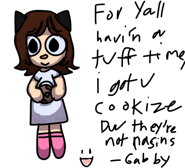 Comfort note from Gabby