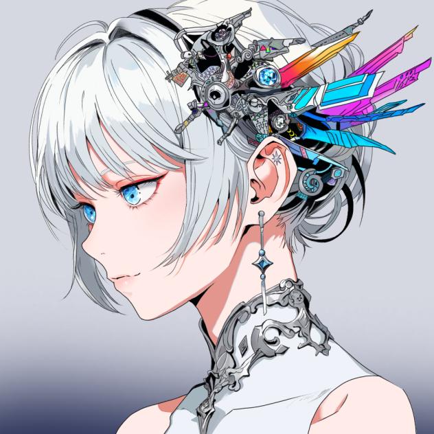 メカメカしい子(新アイコン画)