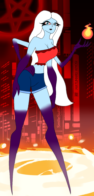 IceHeart as a sinner in Hazbin Hotel