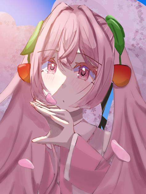 桜ミク（再投稿）