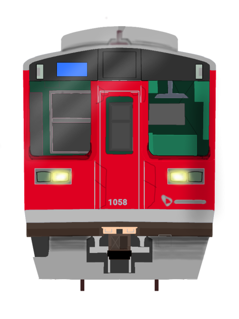 小田急　1000形　アクリルスタンド　鉄道グッズ 赤い1000形 小田急が赤い1000形の撮影会…最初で最後、残り2本が海老名で並ぶ 6月4