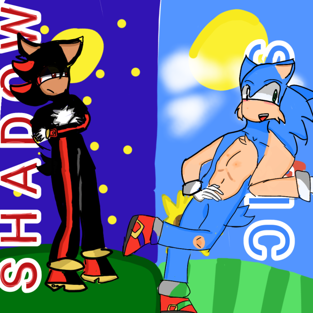 SONIC AND SHADOW!!!!♡