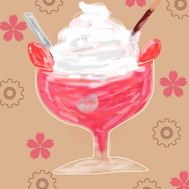 いちごパフェ