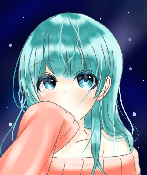 オリキャラ5 塗り直し