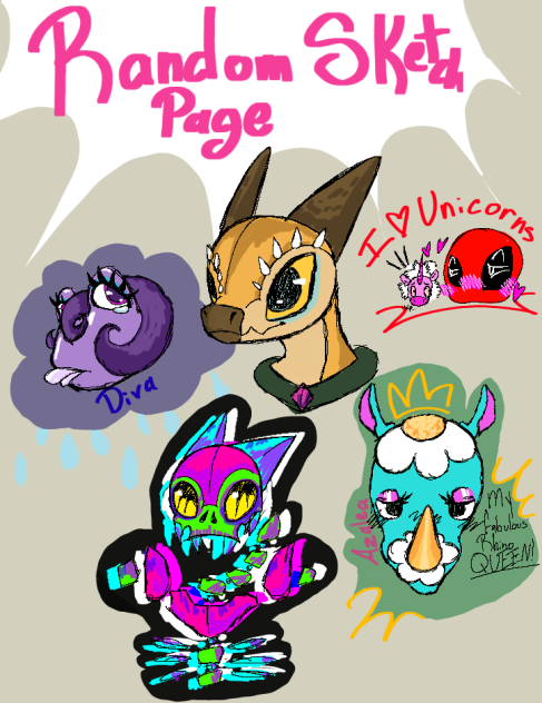 Doodle page - ibisPaint