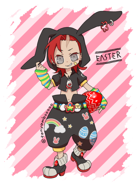 Easter Black Rabbit