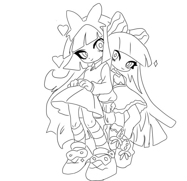 Cute coloring page
