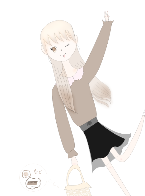 お菓子の擬人化