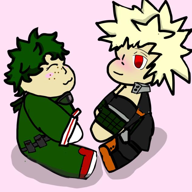 Chibi bakudeku from memory!