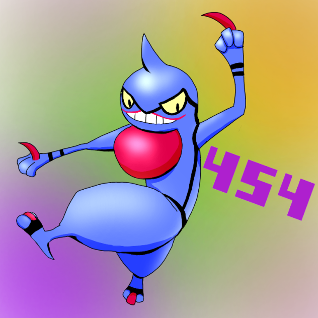 図鑑番号ランダムで描いてみる