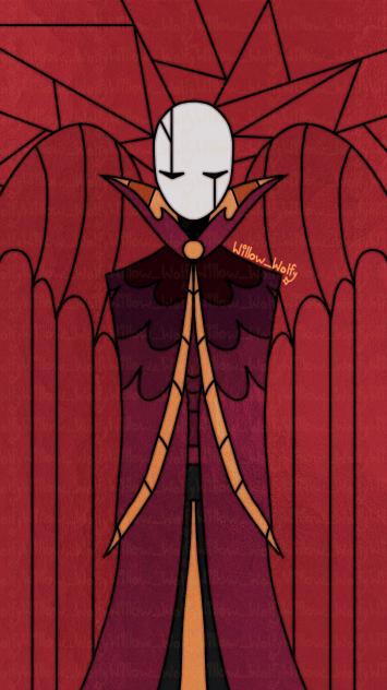 Stain glass OBbscure!Gaster