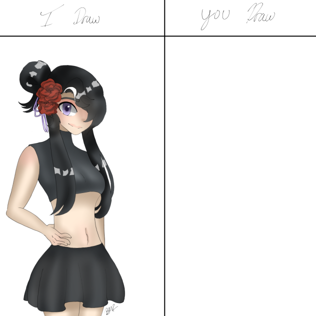 I draw you draw with me ^^