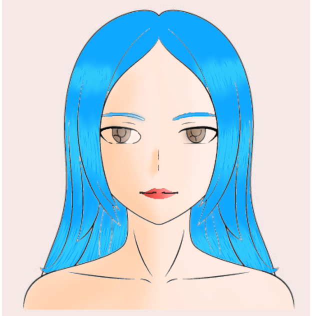 BLUE BIRD - ibisPaint