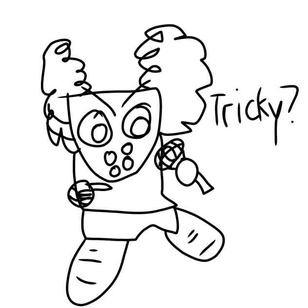 I tried to draw Trickey