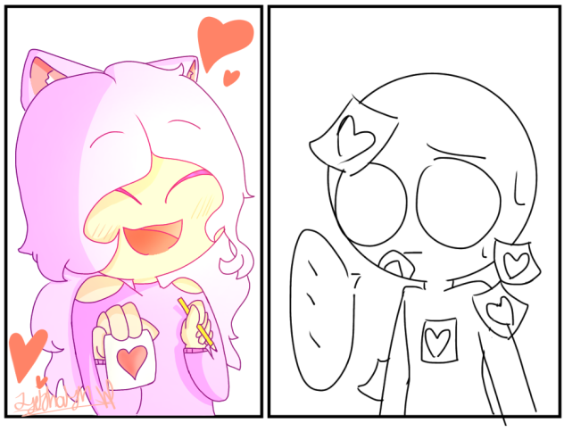 Love letter collab❓❓❓❓