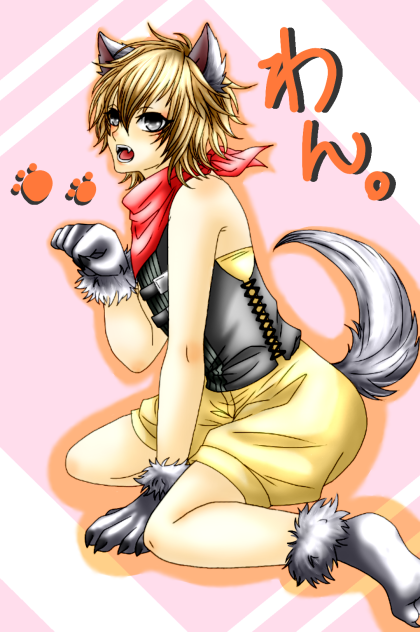 【塗った】わん。