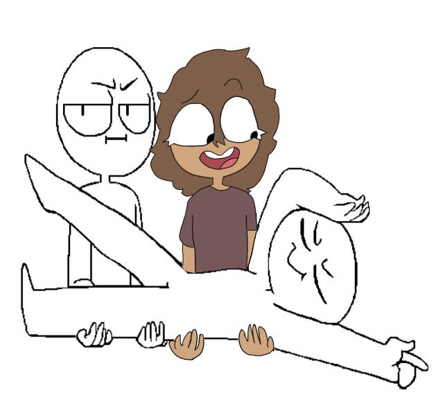 My fist collab and drawing on my phone