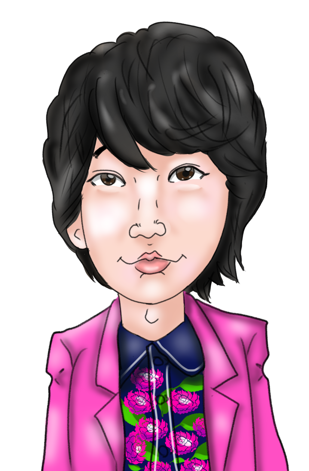 似顔絵 Mrs.GREENAPPLE 大森 - ibisPaint